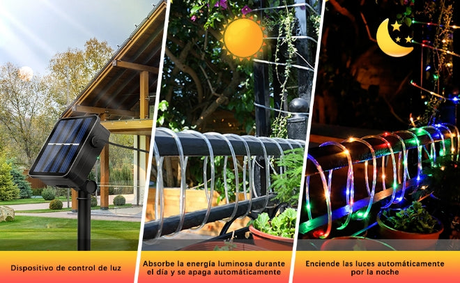 MANGUERA DE LUCES NAVIDEÑAS